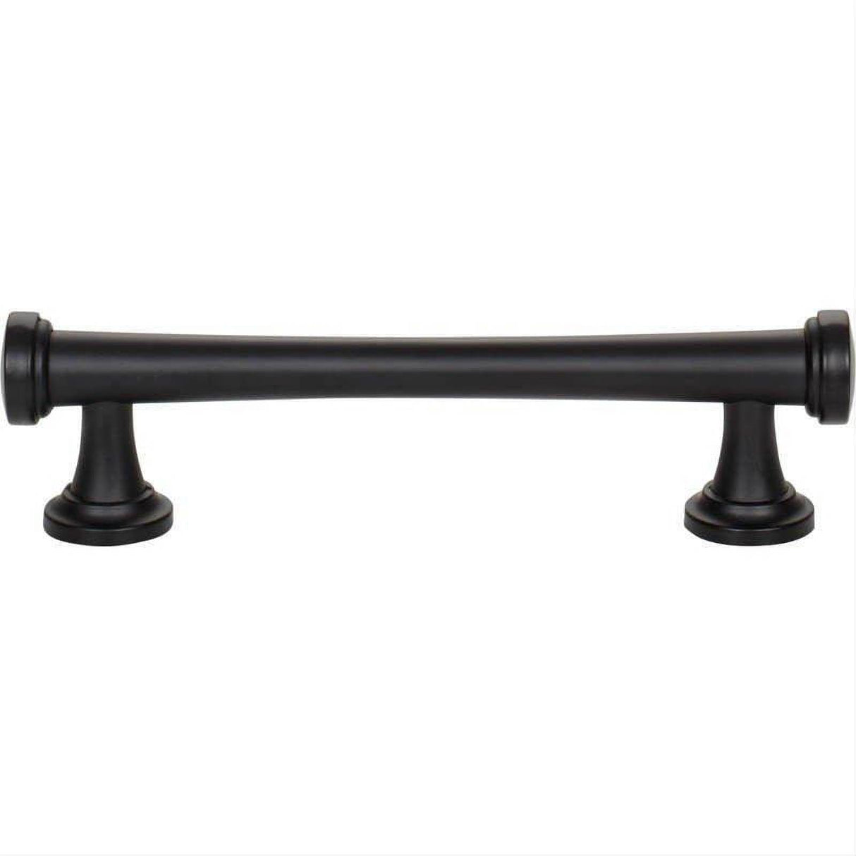 Atlas Homewares 436-BL Browning Pull 3 3/4 Inch Center to Center Matte Black