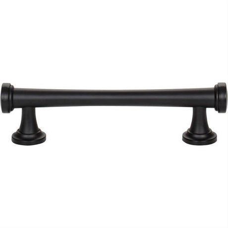 Atlas Homewares 436-BL Browning Pull 3 3/4 Inch Center to Center Matte Black