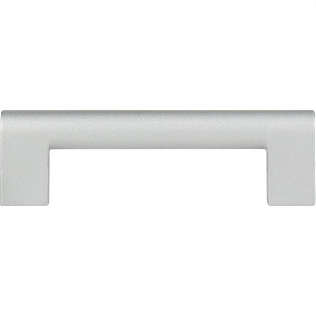Atlas Homewares 438-MC Round Rail Pull 3 3/4 Inch Center to Center Matte Chrome