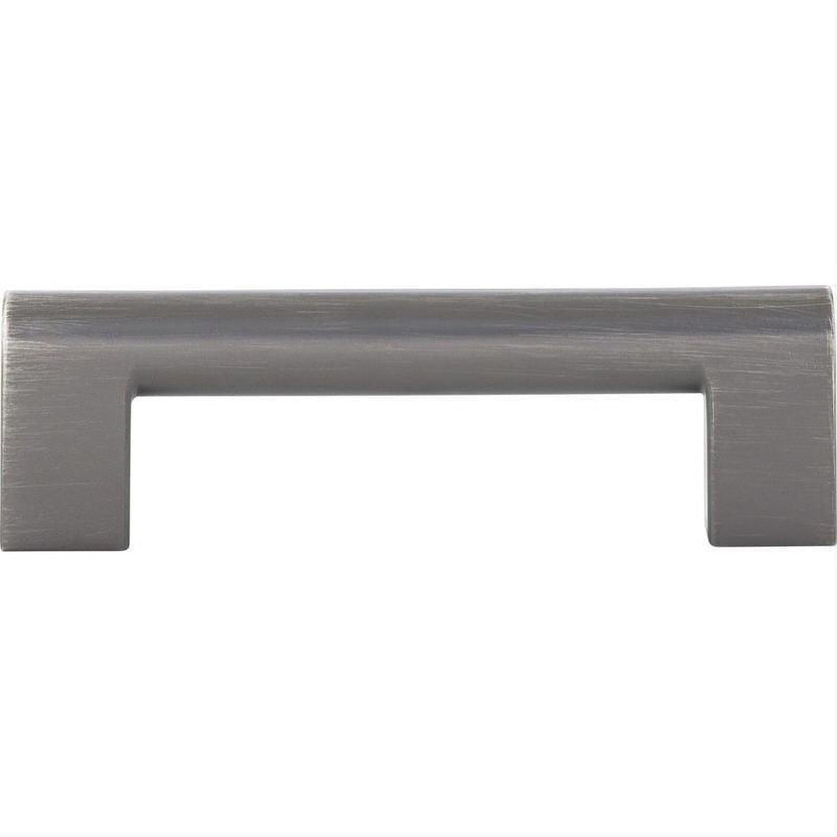 Atlas Homewares 438-SL Round Rail Pull 3 3/4 Inch Center to Center Slate