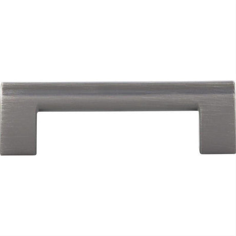 Atlas Homewares 438-SL Round Rail Pull 3 3/4 Inch Center to Center Slate