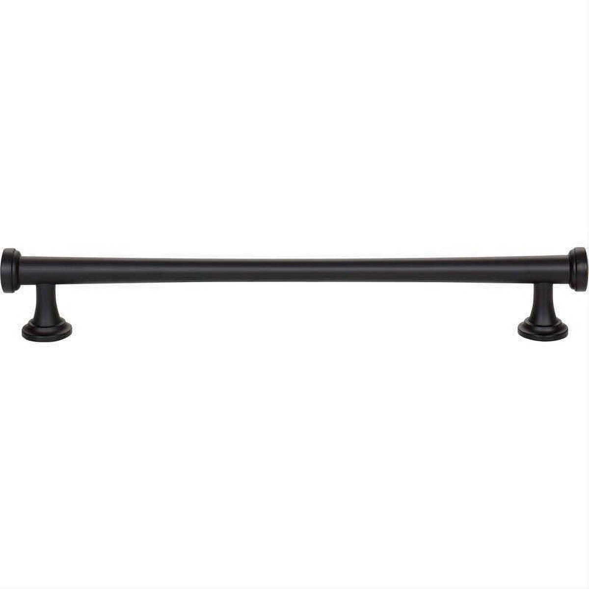 Atlas Homewares 442-BL Browning Pull 7 9/16 Inch Center to Center Matte Black