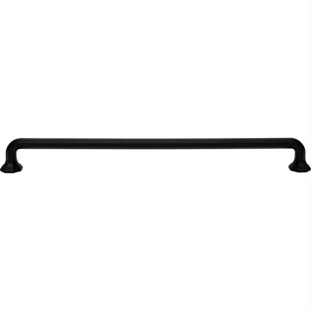 Atlas Homewares 451-BL Elizabeth Cabinet Pull / Appliance Pull 18 Inch Matte Black