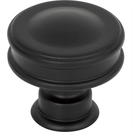 Atlas Homewares A100-BL Oskar Knob 1-1/4" Matte Black