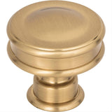 Atlas Homewares A100-WB Oskar Knob 1-1/4" Warm Brass