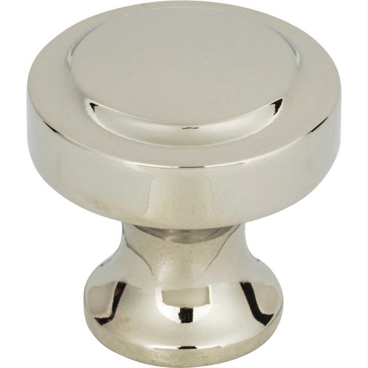 Atlas Homewares A300-PN Bradbury Knob 1-1/4" Polished Nickel