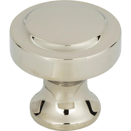 Atlas Homewares A300-PN Bradbury Knob 1-1/4" Polished Nickel