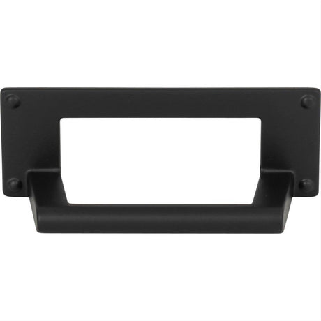 Atlas Homewares A301-BL Bradbury Cup Pull 3" Matte Black