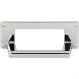 Atlas Homewares A301-CH Bradbury Cup Pull 3" Polished Chrome