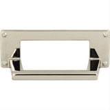 Atlas Homewares A301-PN Bradbury Cup Pull 3" Polished Nickel