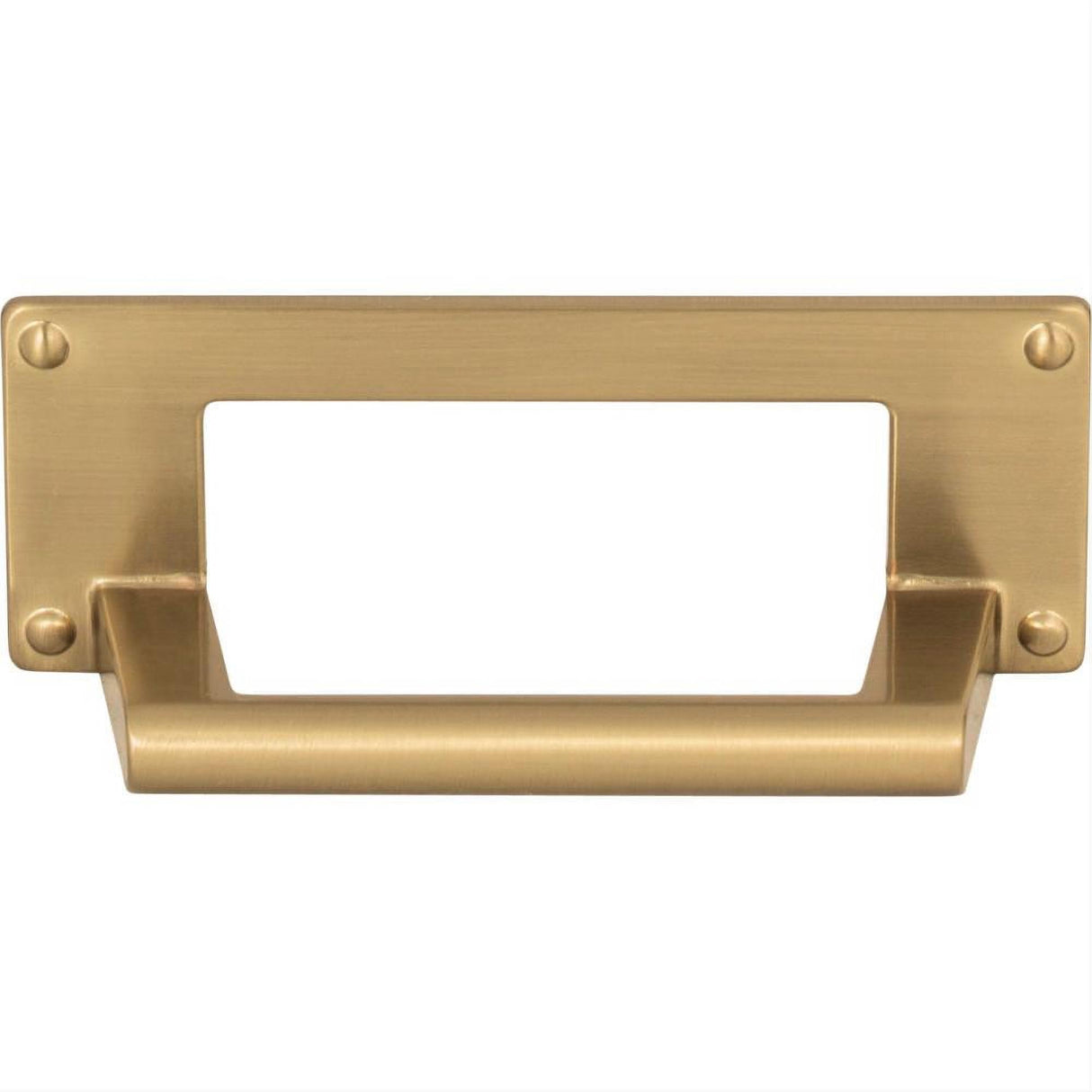 Atlas Homewares A301-WB Bradbury Cup Pull 3" Warm Brass