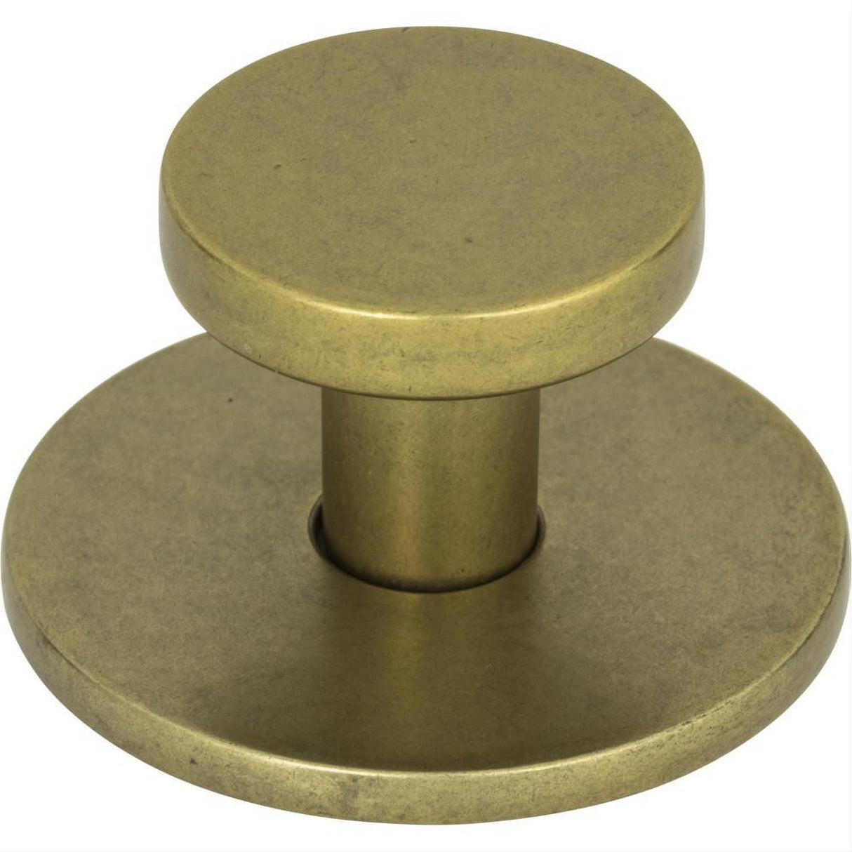 Atlas Homewares A600-UB Dot Knob 1-1/4" Vintage Brass