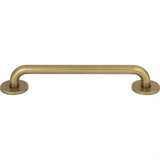 Atlas Homewares A603-UB Dot Pull 6-5/16" Vintage Brass