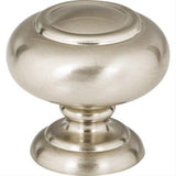 Atlas Homewares A610-BRN Victoria Knob 1 1/4 Inch Brushed Nickel