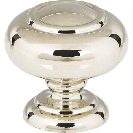Atlas Homewares A610-PN Victoria Knob 1 1/4 Inch Polished Nickel