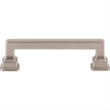 Atlas Homewares A622-BRN Erika 3 3/4 Inch Center to Center Bar Pull Brushed Nickel