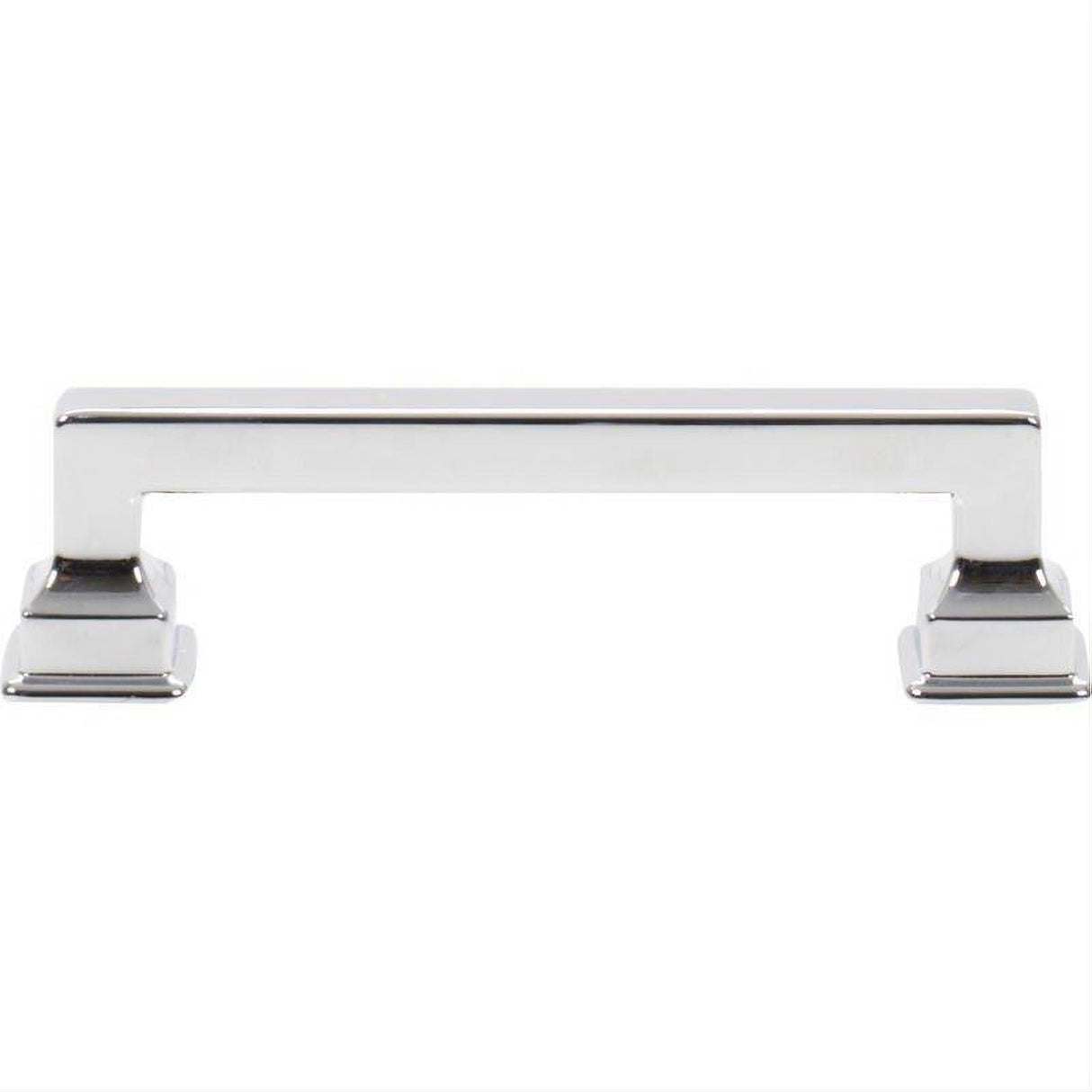 Atlas Homewares A622-CH Erika 3 3/4 Inch Center to Center Bar Pull Polished Chrome