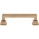 Atlas Homewares A622-WB Erika 3 3/4 Inch Center to Center Bar Pull Warm Brass