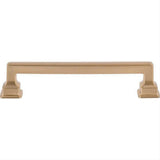 Atlas Homewares A623-WB Erika 5 1/16 Inch Center to Center Bar Pull Warm Brass