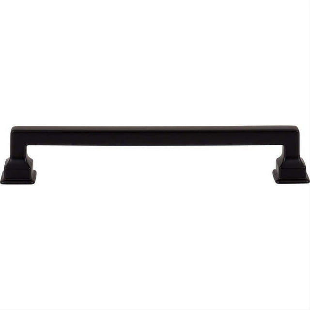 Atlas Homewares A624-BL Erika 6 5/16 Inch Center to Center Bar Pull Matte Black