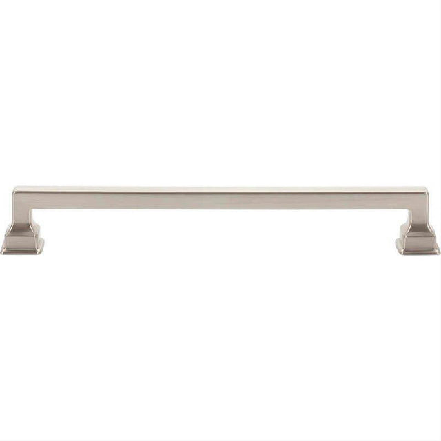 Atlas Homewares A625-BRN Erika 7 9/16 Inch Center to Center Bar Pull Brushed Nickel