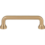 Atlas Homewares A641-WB Malin Pull 3 3/4 Inch Center to Center Warm Brass