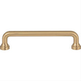 Atlas Homewares A642-WB Malin Pull 5 1/16 Inch Center to Center Warm Brass