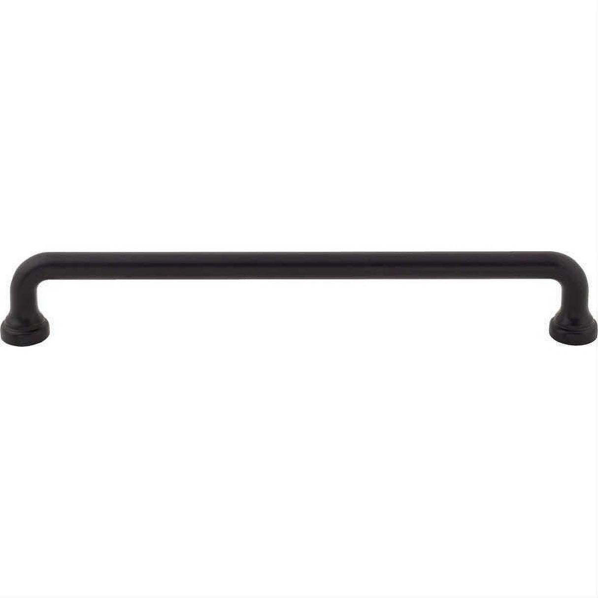 Atlas Homewares A644-BL Malin Pull 7 9/16 Inch Center to Center Matte Black
