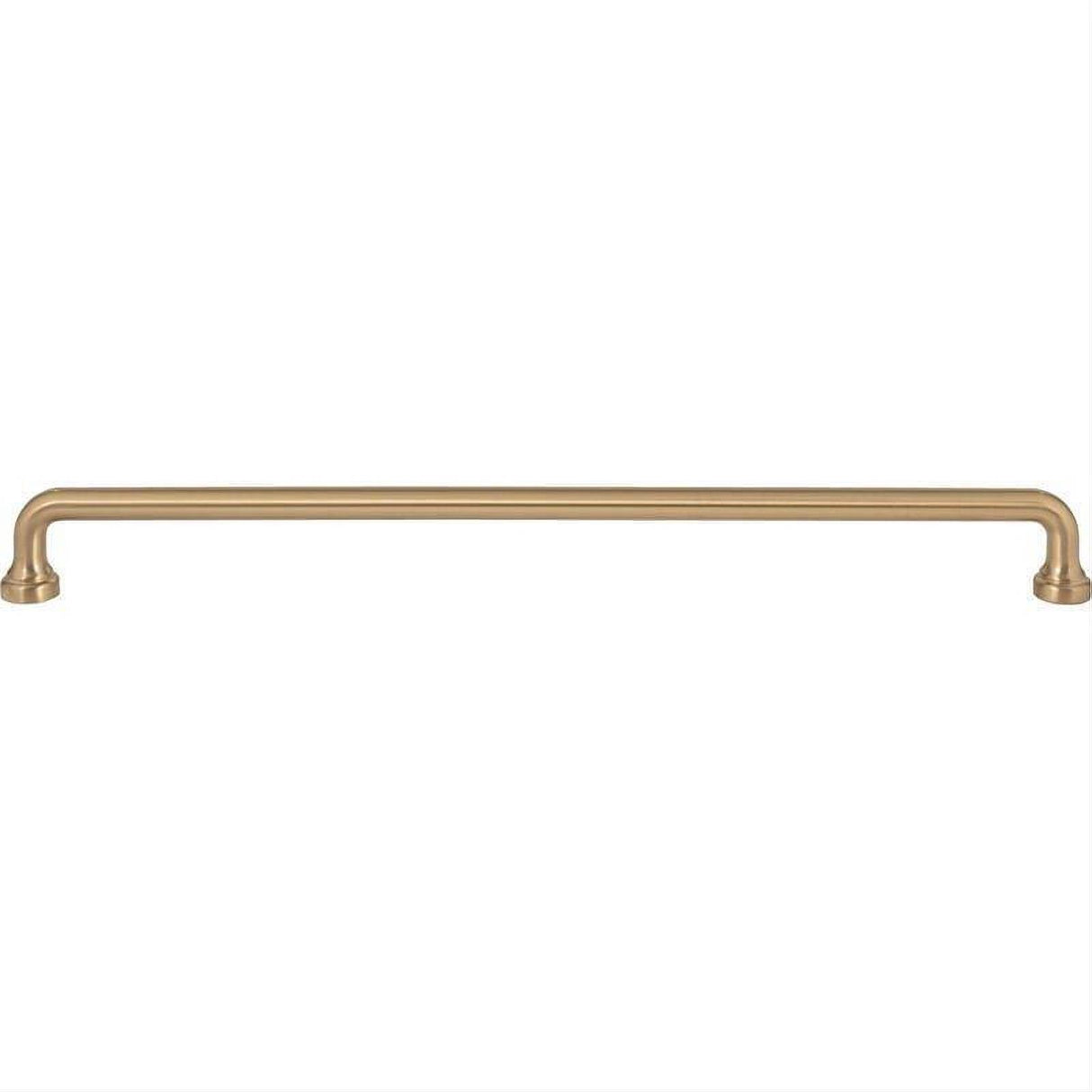 Atlas Homewares A645-WB Malin Pull 12 Inch Center to Center Warm Brass
