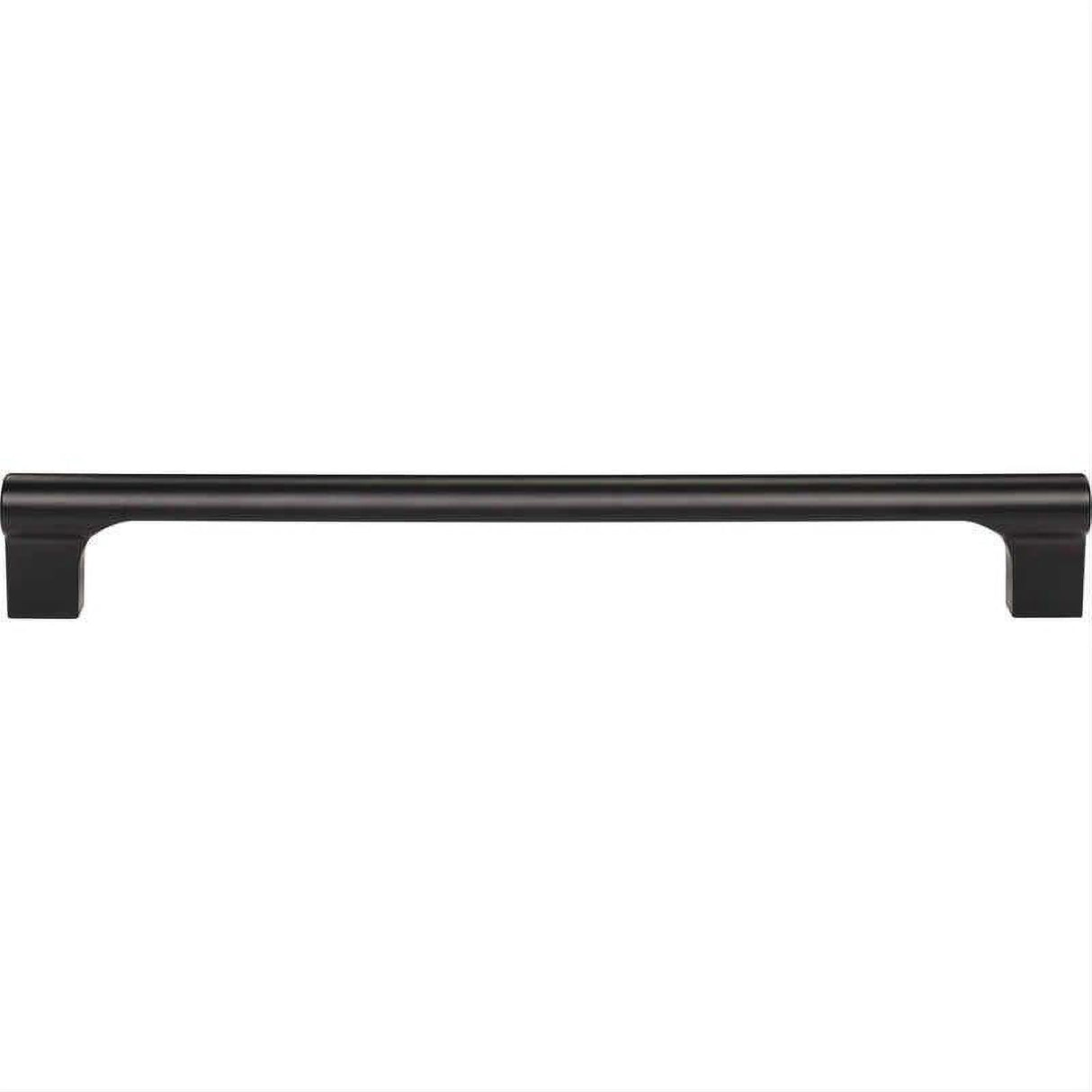 Atlas Homewares A658-BL Whittier 12 Inch Center to Center Cabinet Pull / Appliance Pull Matte Black
