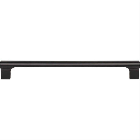Atlas Homewares A658-BL Whittier 12 Inch Center to Center Cabinet Pull / Appliance Pull Matte Black