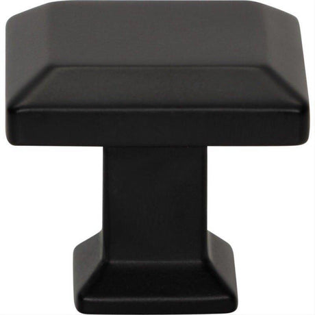 Atlas Homewares A660-BL Sweetbriar Lane 1 1/4 Inch Diameter Square Knob Matte Black