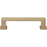 Atlas Homewares A663-WB Sweetbriar Lane 3 3/4 Inch Center to Center Bar Pull Warm Brass