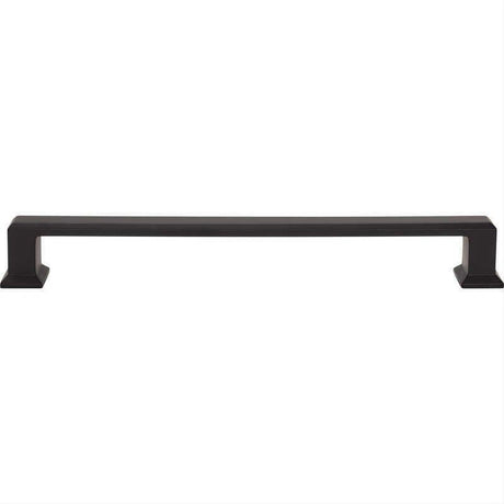 Atlas Homewares A669-BL Sweetbriar Lane 12 Inch Center to Center Cabinet Pull / Appliance Pull Matte Black