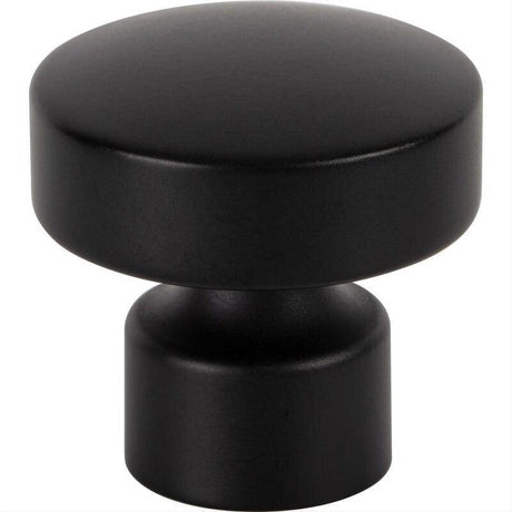 Atlas Homewares A680-BL Lennox 1 1/4 Inch Diameter Mushroom Knob Matte Black