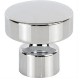 Atlas Homewares A680-CH Lennox 1 1/4 Inch Diameter Mushroom Knob Polished Chrome