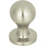 Atlas Homewares A800-BN 3/4" Euro-Tech Nipple Cabinet Knobs Brushed Nickel