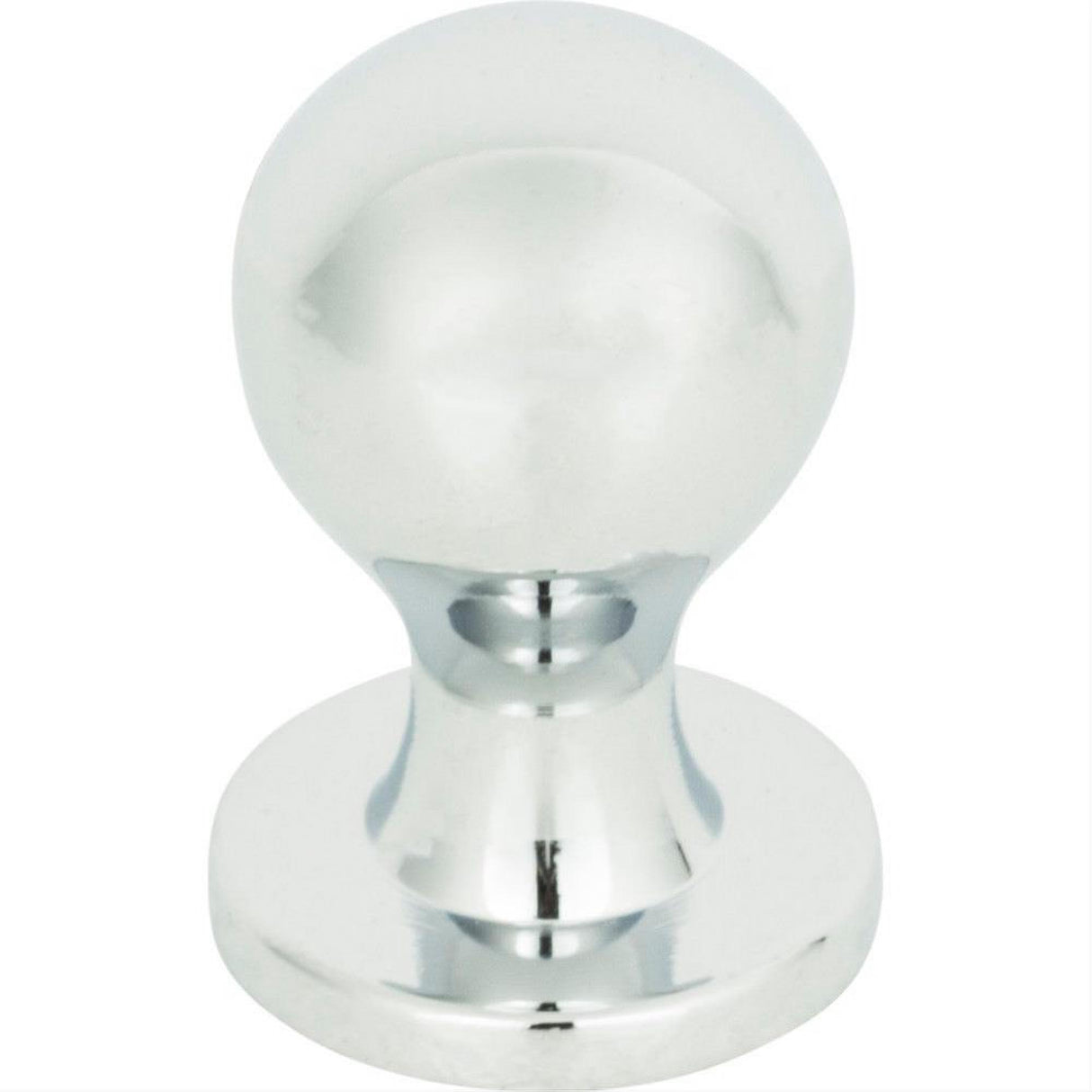 Atlas Homewares A800-CH 3/4" Euro-Tech Nipple Cabinet Knobs Polished Chrome