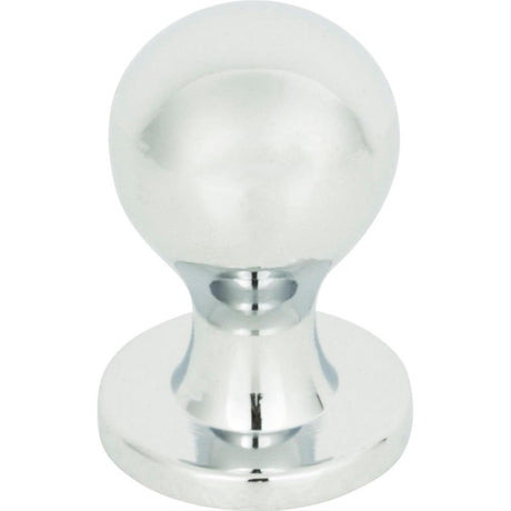 Atlas Homewares A800-CH 3/4" Euro-Tech Nipple Cabinet Knobs Polished Chrome