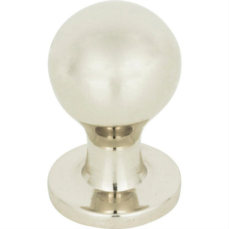 Atlas Homewares A800-PN 3/4" Euro-Tech Nipple Cabinet Knobs Polished Nickel
