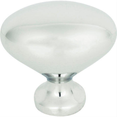 Atlas Homewares A804-CH Robin Egg Knob 1-1/4" Polished Chrome