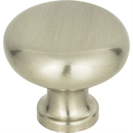 Atlas Homewares A819-BN Round Knob 1-1/4" Brushed Nickel