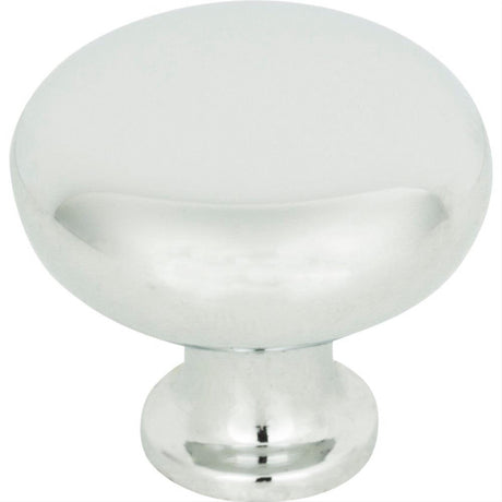 Atlas Homewares A819-CH Round Knob 1-1/4" Polished Chrome