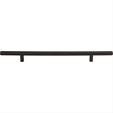 Atlas Homewares A821-O Linea Rail Pull 9-1/16" Center to Center Aged Bronze