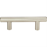 Atlas Homewares A822-BN Linea Rail Pull 3" Center to Center Brushed Nickel
