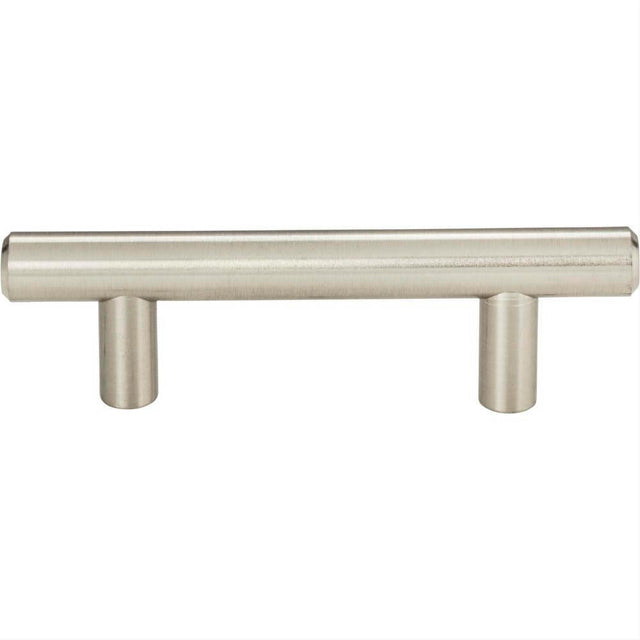 Atlas Homewares A822-BN Linea Rail Pull 3" Center to Center Brushed Nickel