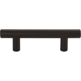 Atlas Homewares A822-O Linea Rail Pull 3" Center to Center Aged Bronze
