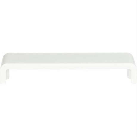 Atlas Homewares A824-WG Platform Pull 6-5/16" Center to Center White Gloss