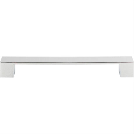 Atlas Homewares A825-CH Wide Square Pull 7-9/16" Center to Center Polished Chrome