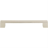 Atlas Homewares A825-PN Wide Square Pull 7-9/16" Center to Center Polished Nickel